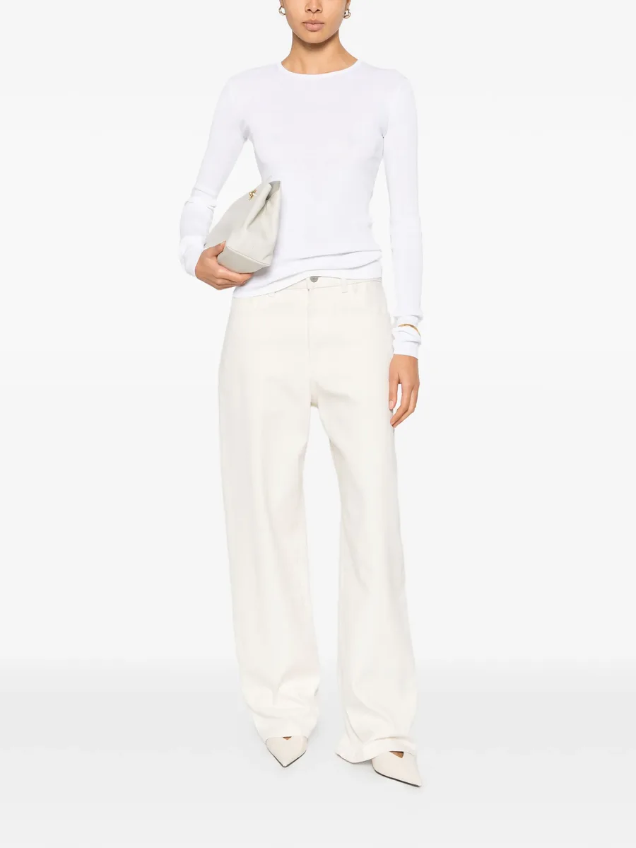 long-sleeve cotton top 3