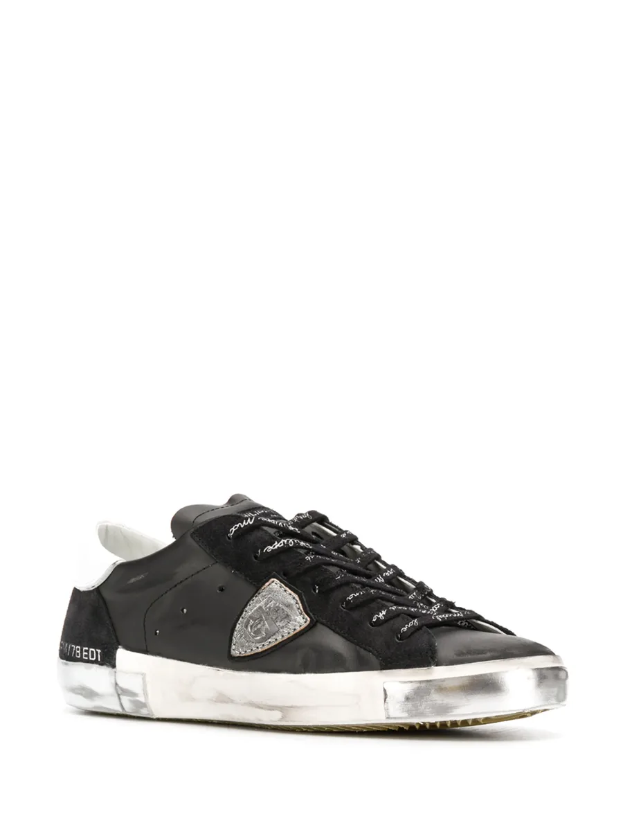 distressed low-top sneakers 4