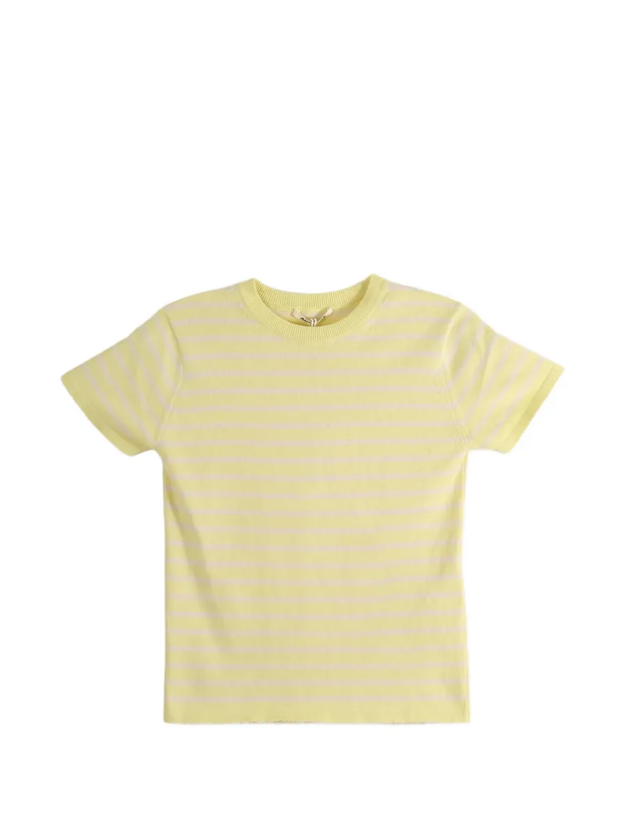 striped cotton T-shirt 1