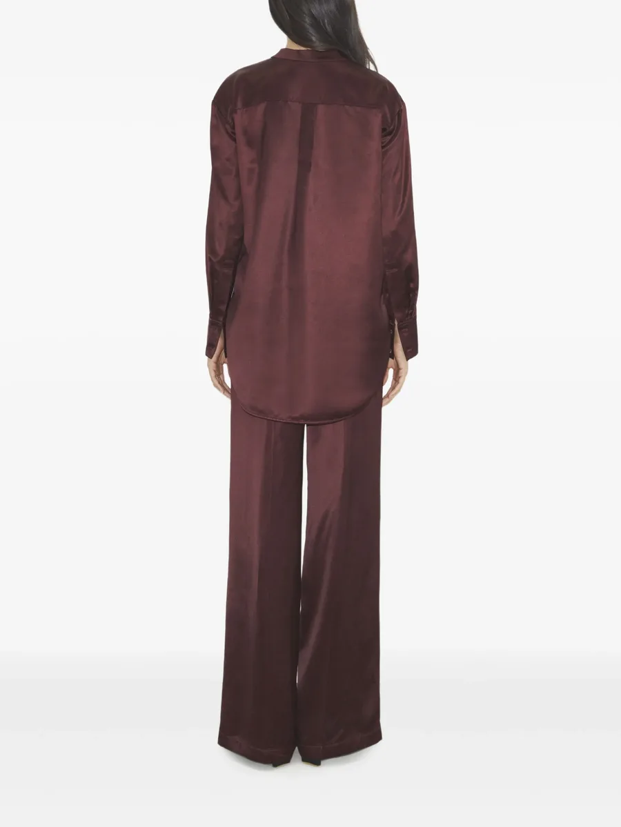 elasticated-waistband trousers 6