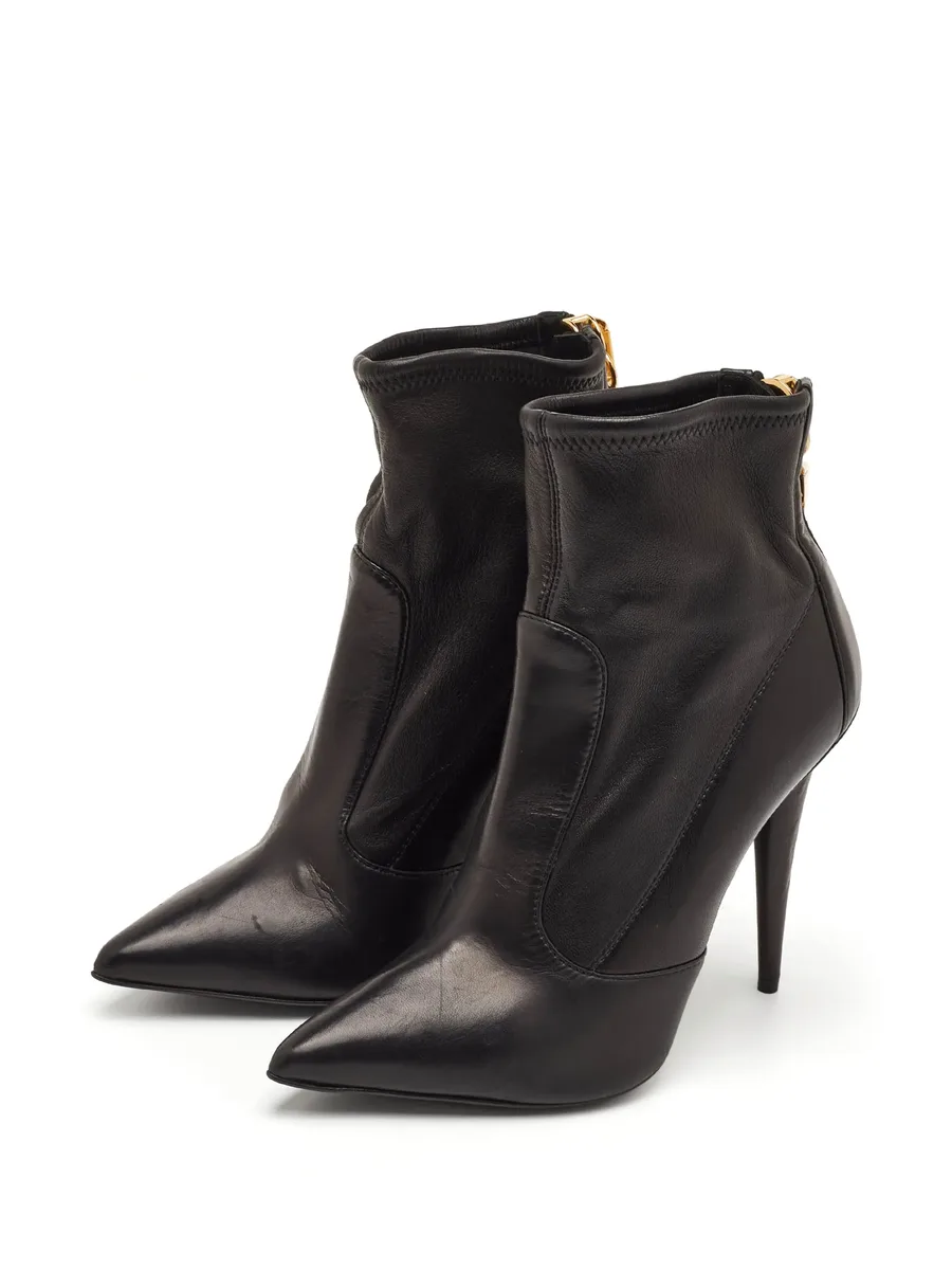 pointed-toe ankle boots 7