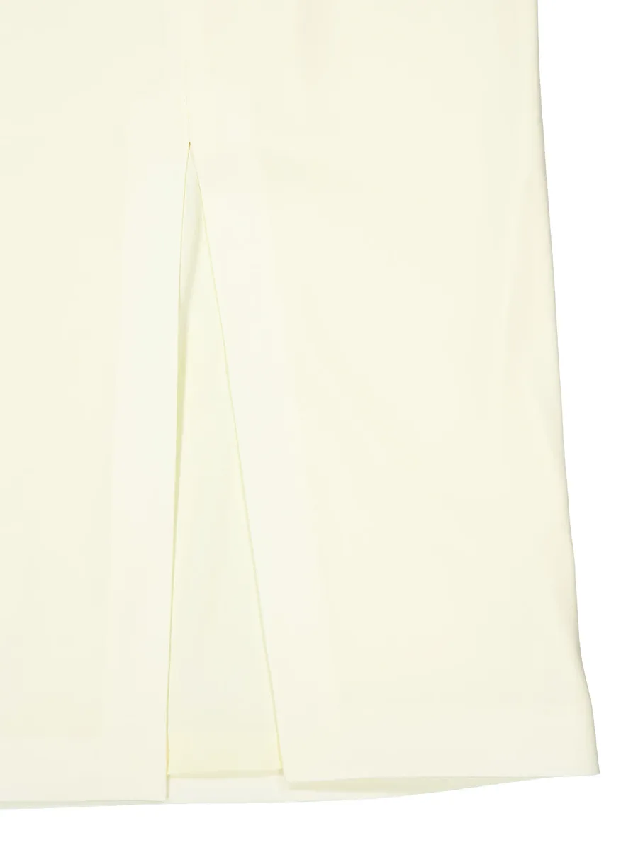 sash-detail crepe-satin midi dress 9