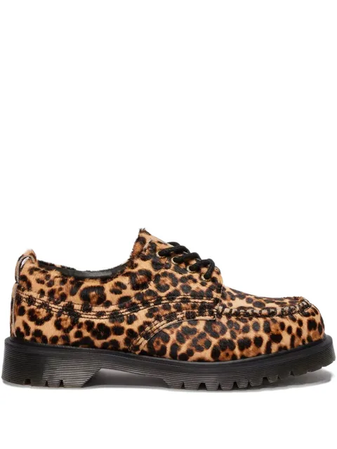 leopard-print loafers