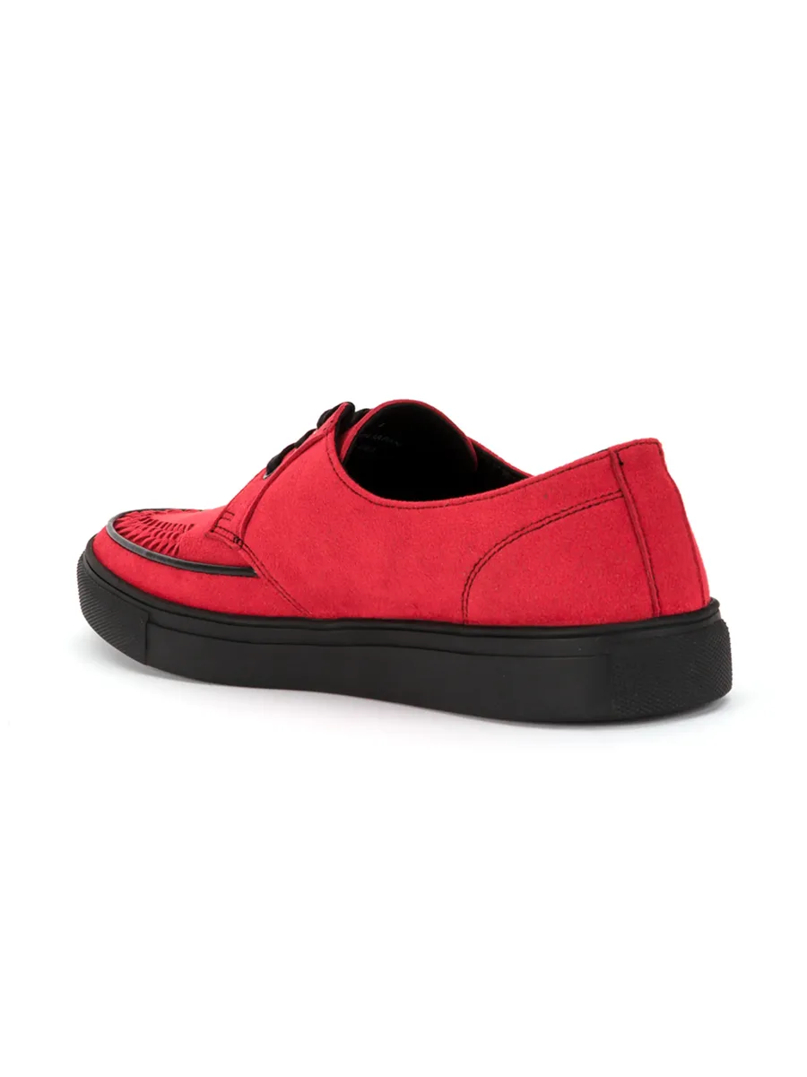 woven toe detail sneakers 5