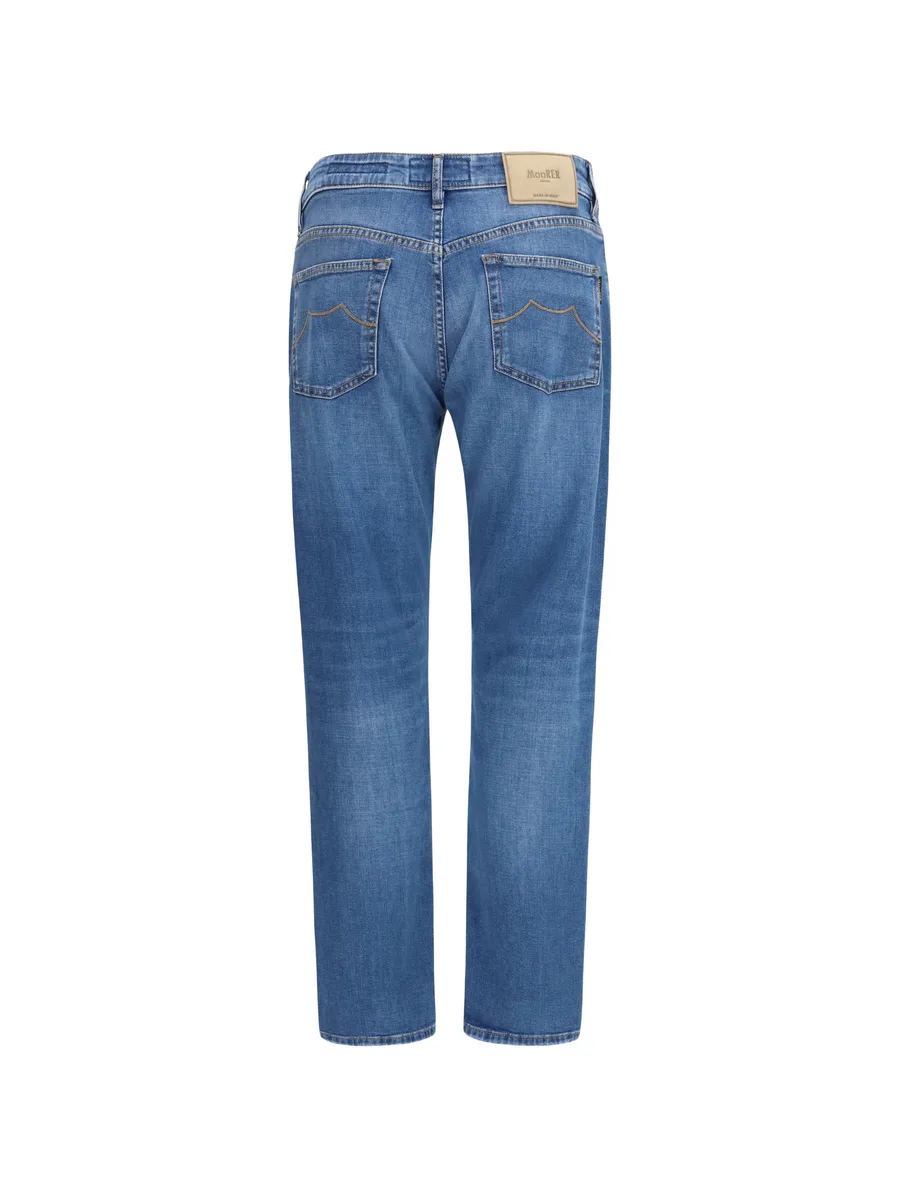 logo-patch jeans 3