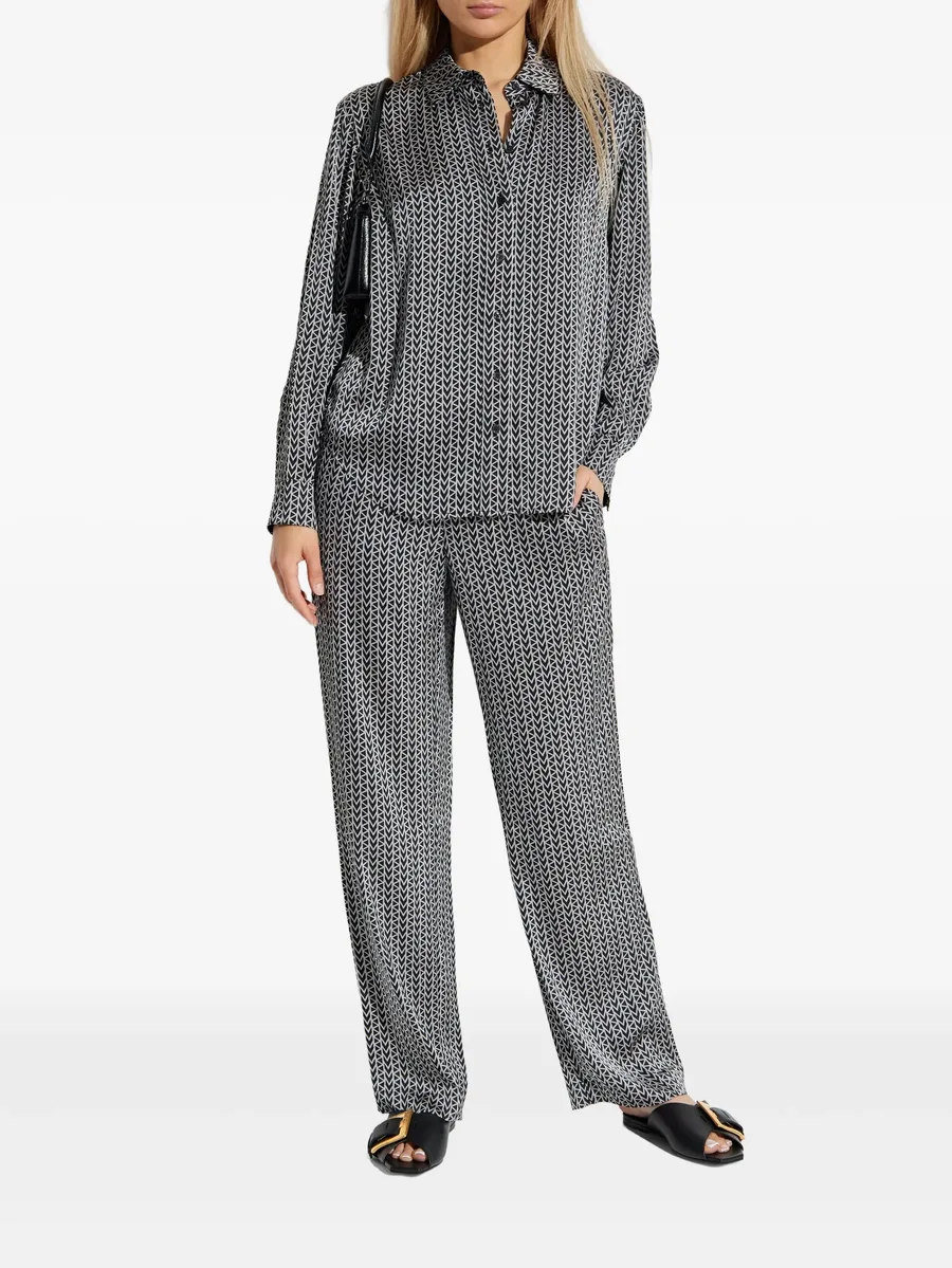 chevron-print trousers 4