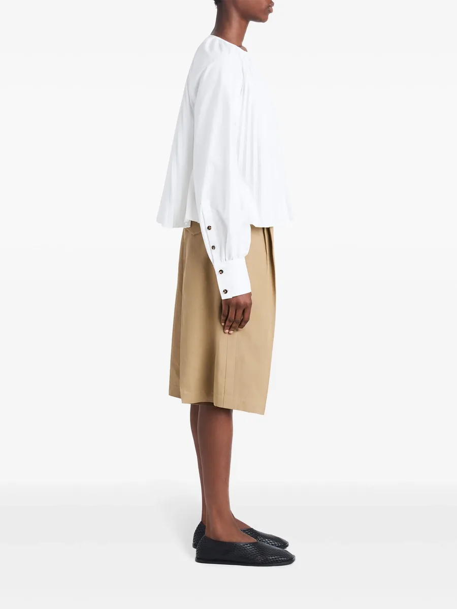 Monica pleat-detailing blouse 5
