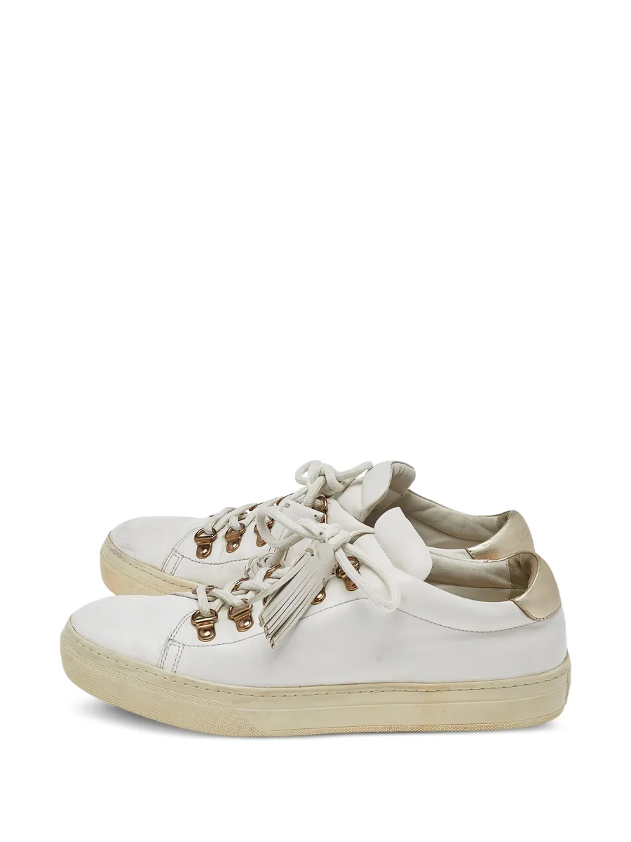 tassel-trim sneakers 1