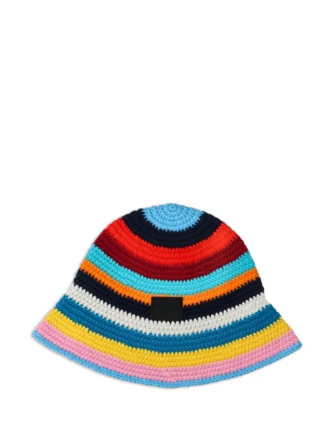 панама с полосками Signature Stripe