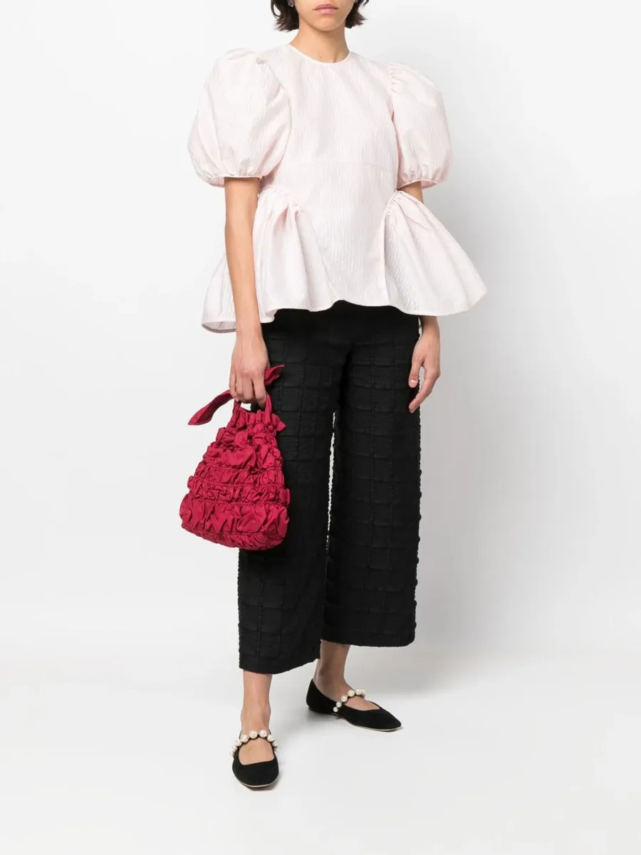 Jaylee mid-rise cropped trousers 4