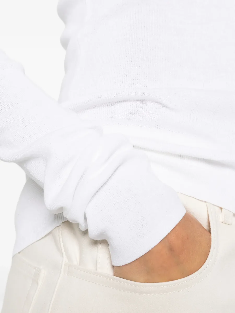 long-sleeve cotton top 9