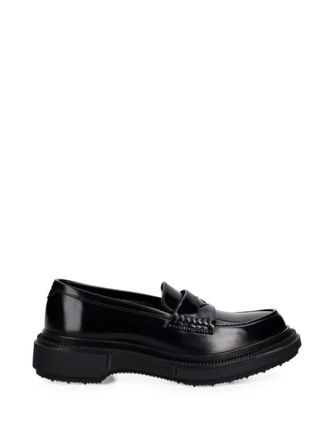 chunky-sole loafers