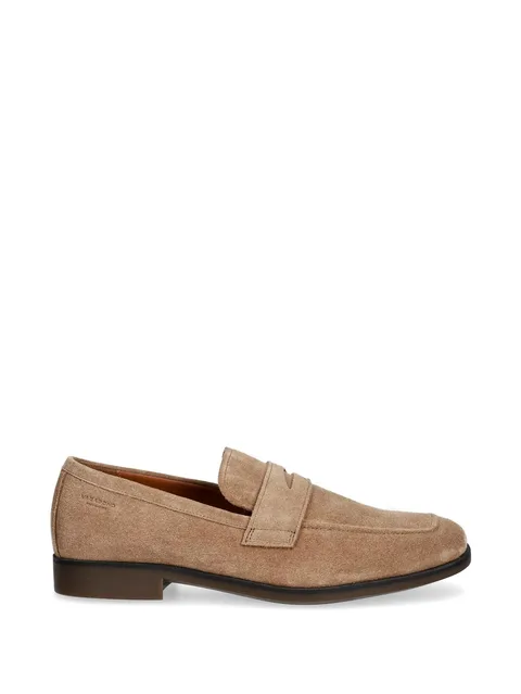 Troy suede penny loafers