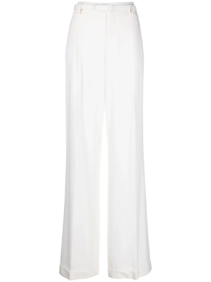 wide-leg tailored trousers 1