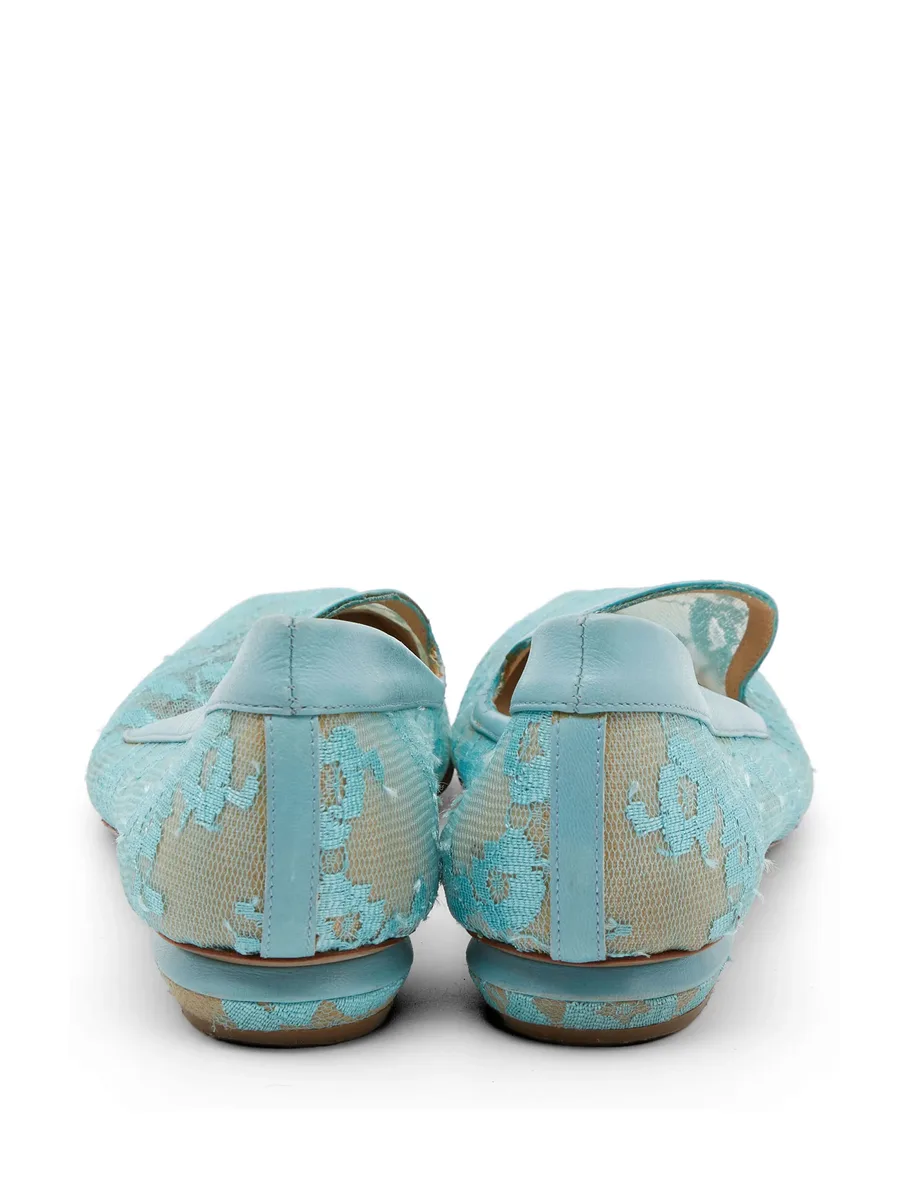 Casati lace ballet flats 3