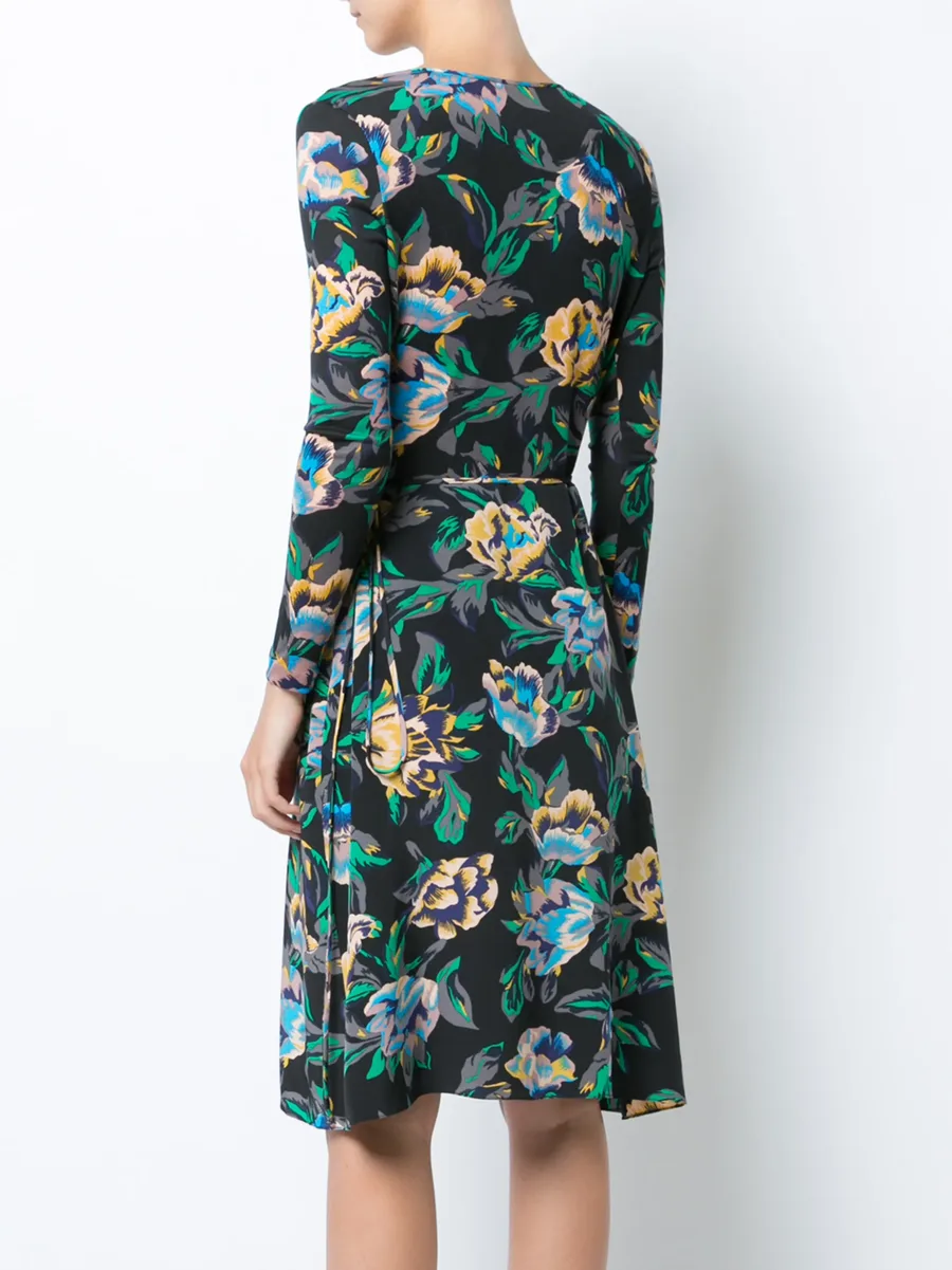 floral wrap dress 8