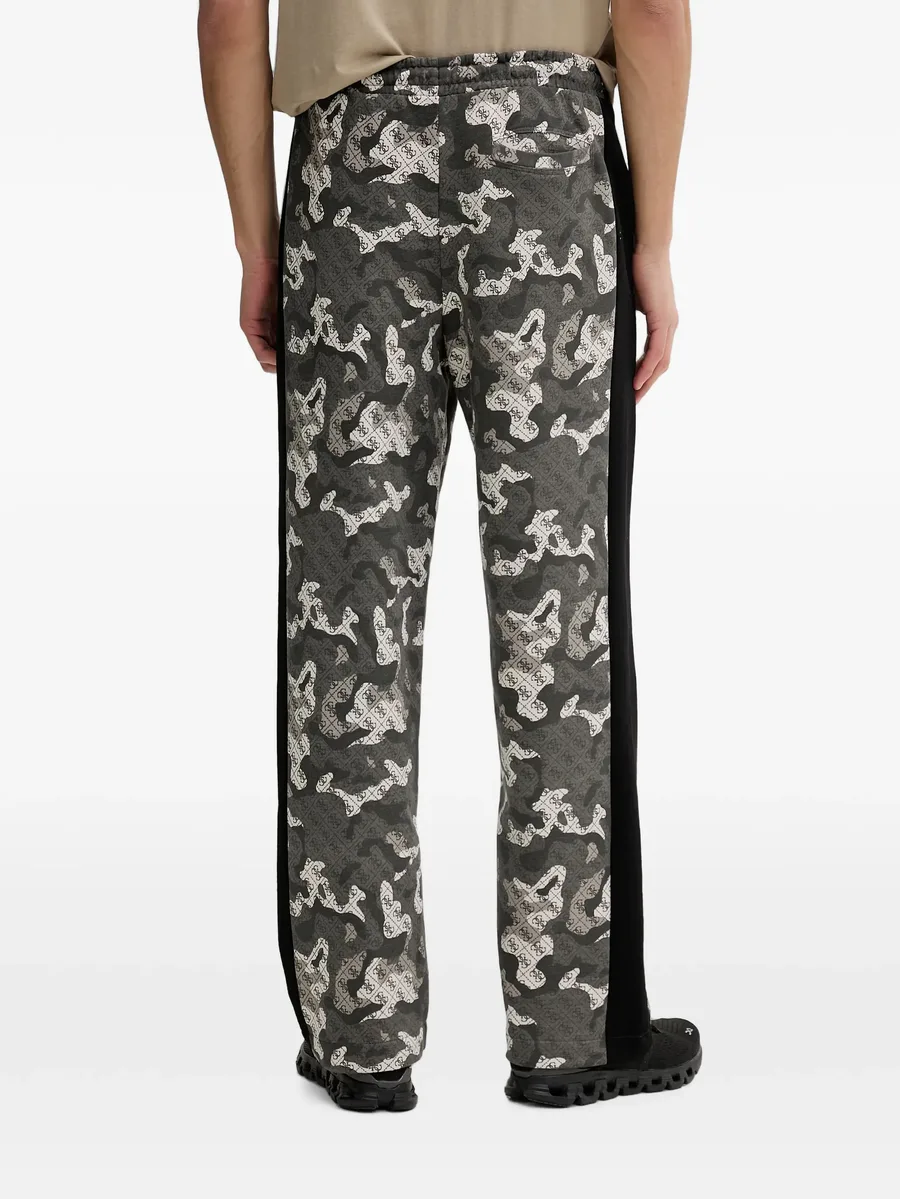 logo-print camouflage-pattern track pants 5