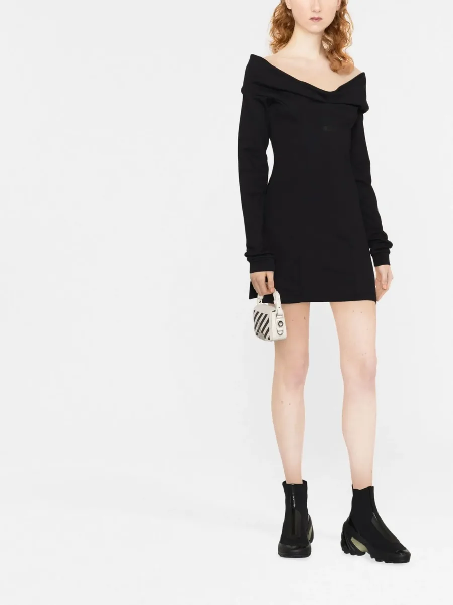 off-shoulder mini dress 3