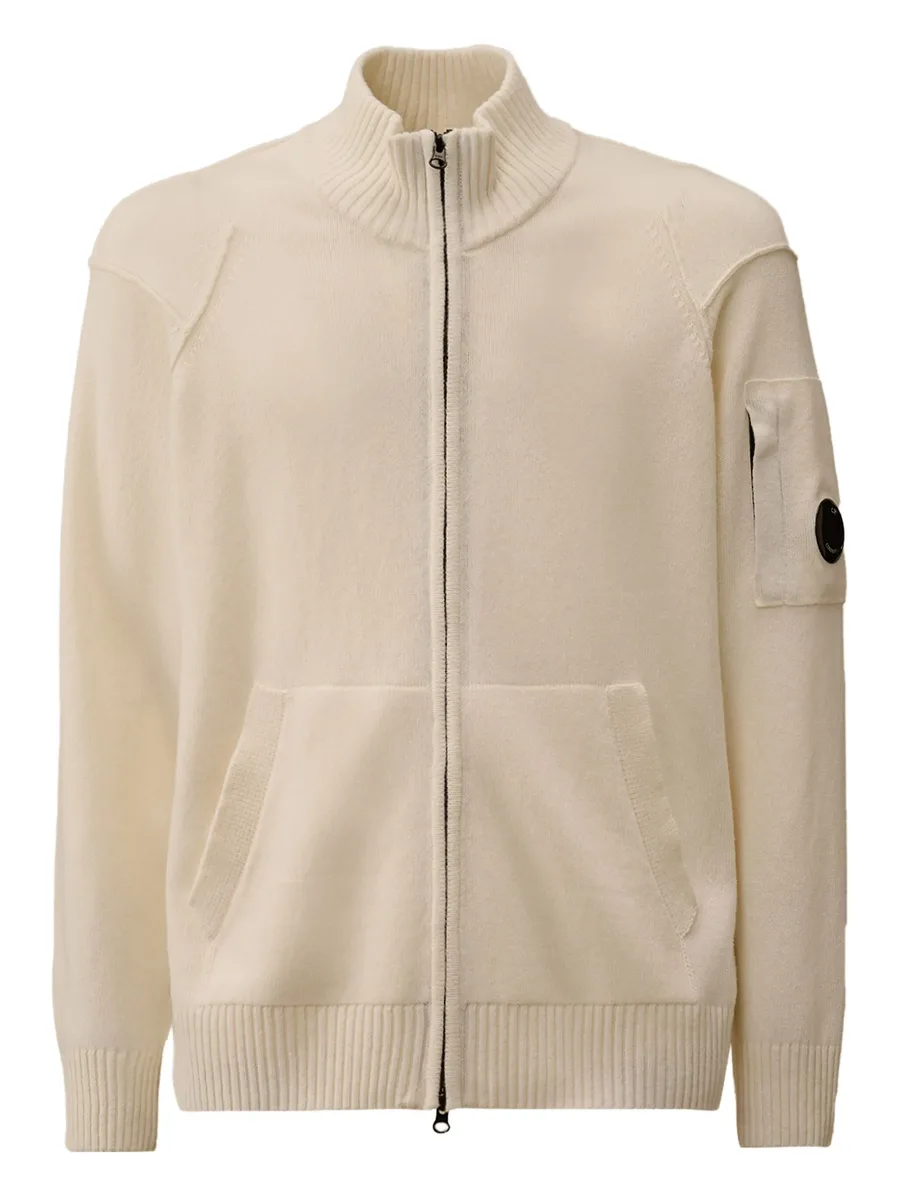 fastening-zip cardigan 1
