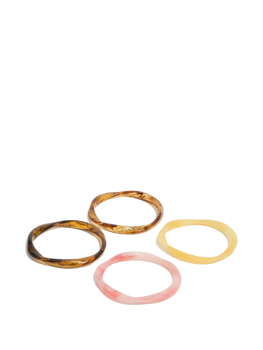 irregular bracelets (set of four) 6