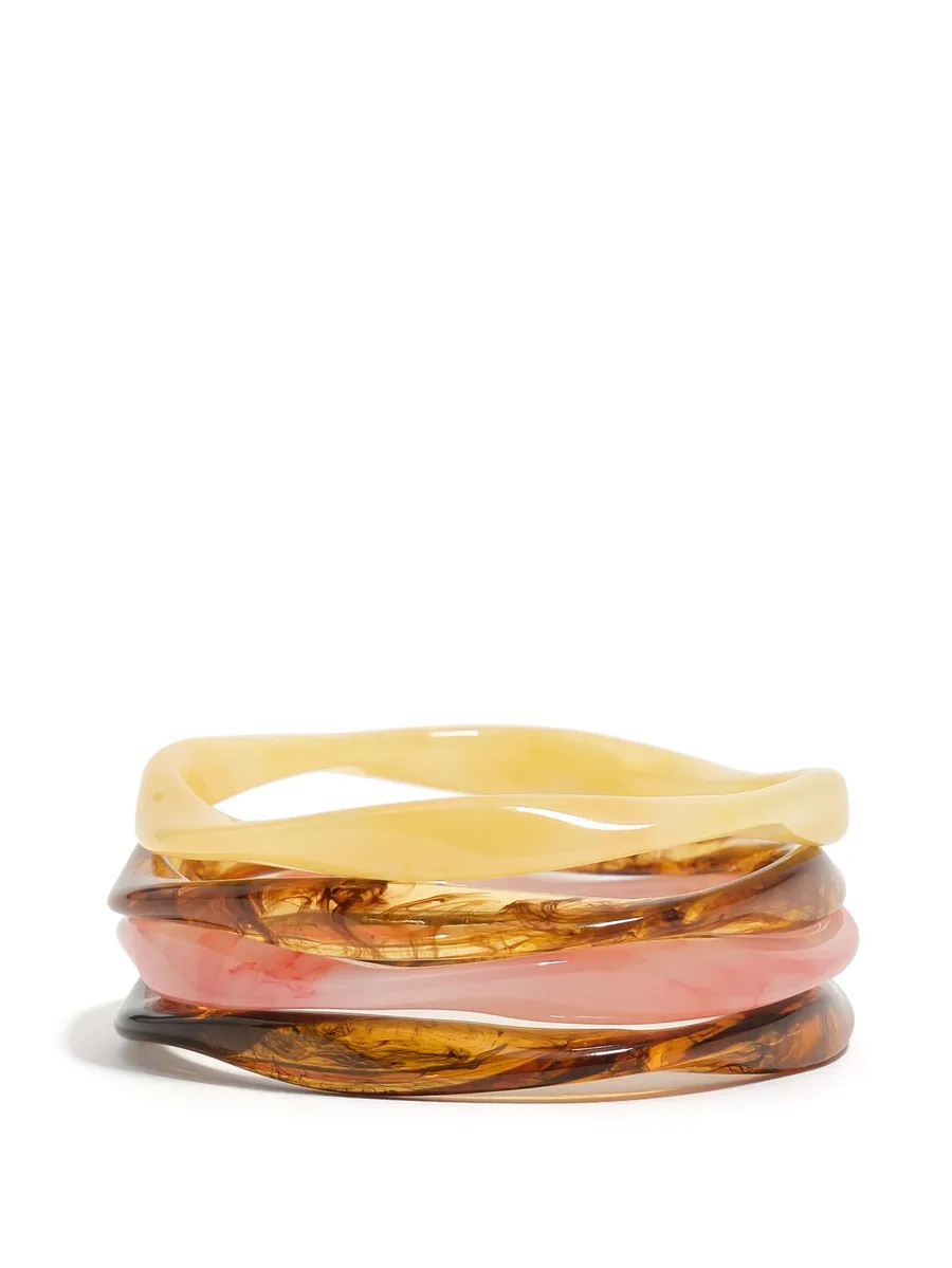 irregular bracelets (set of four) 7