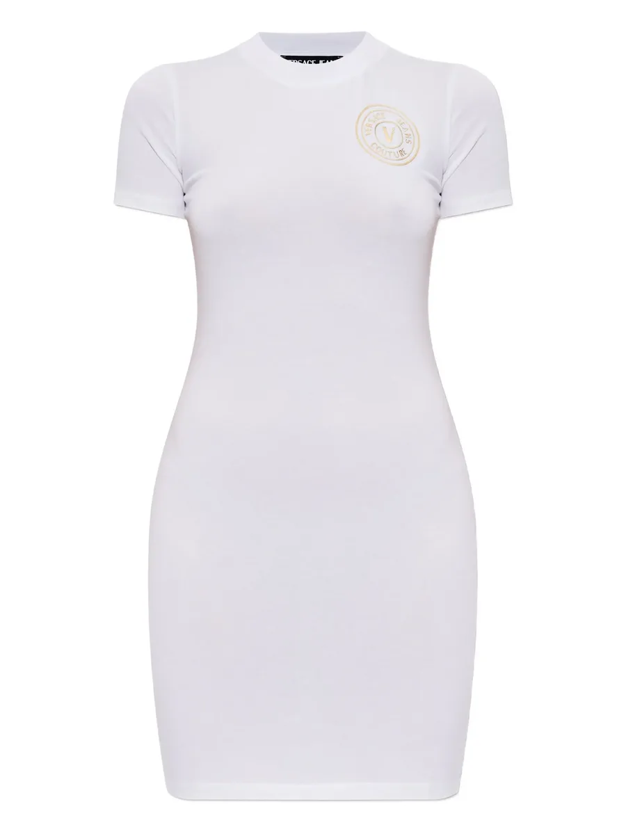 logo-print mini dress 2