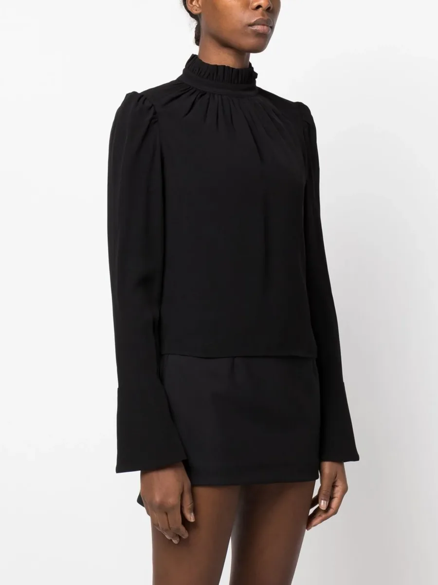 ruched long-sleeve top 5