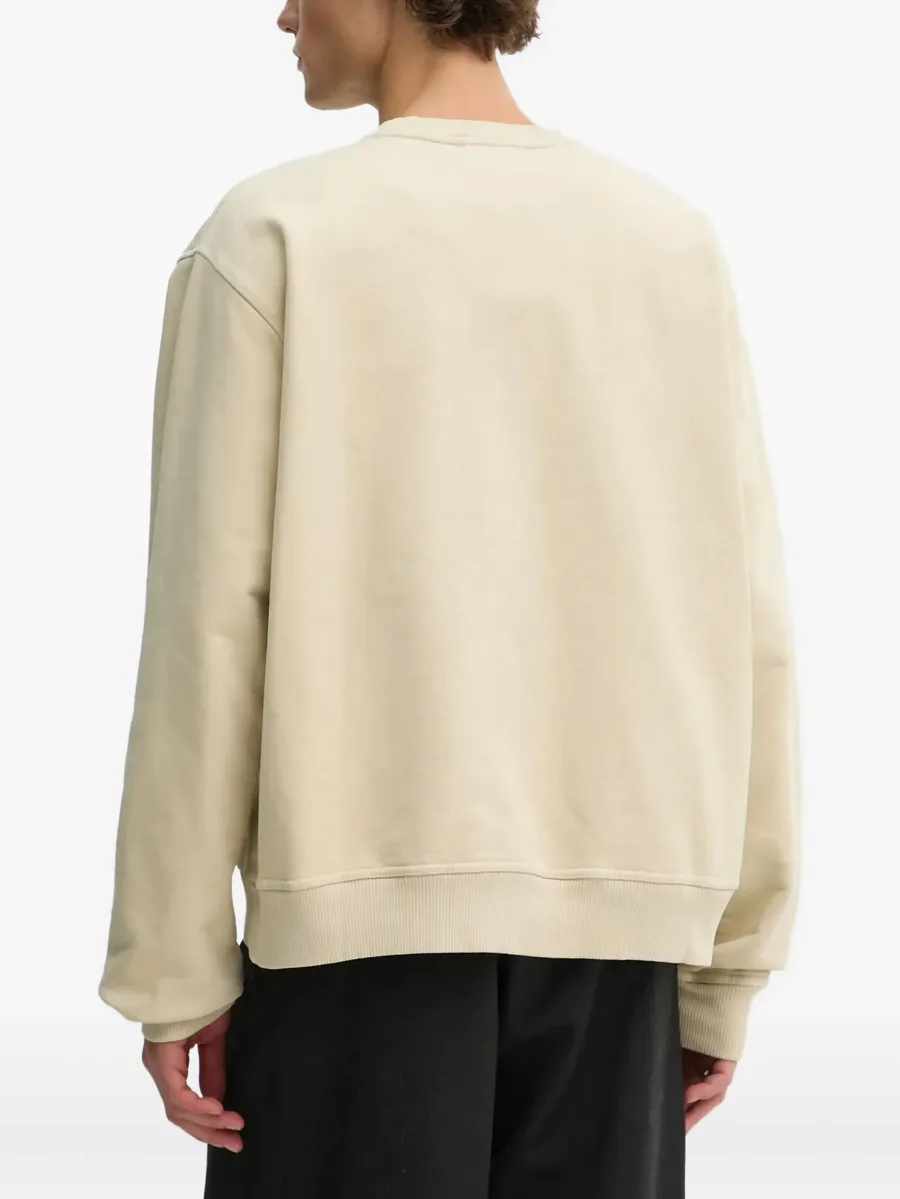 logo-embroidered sweatshirt 5