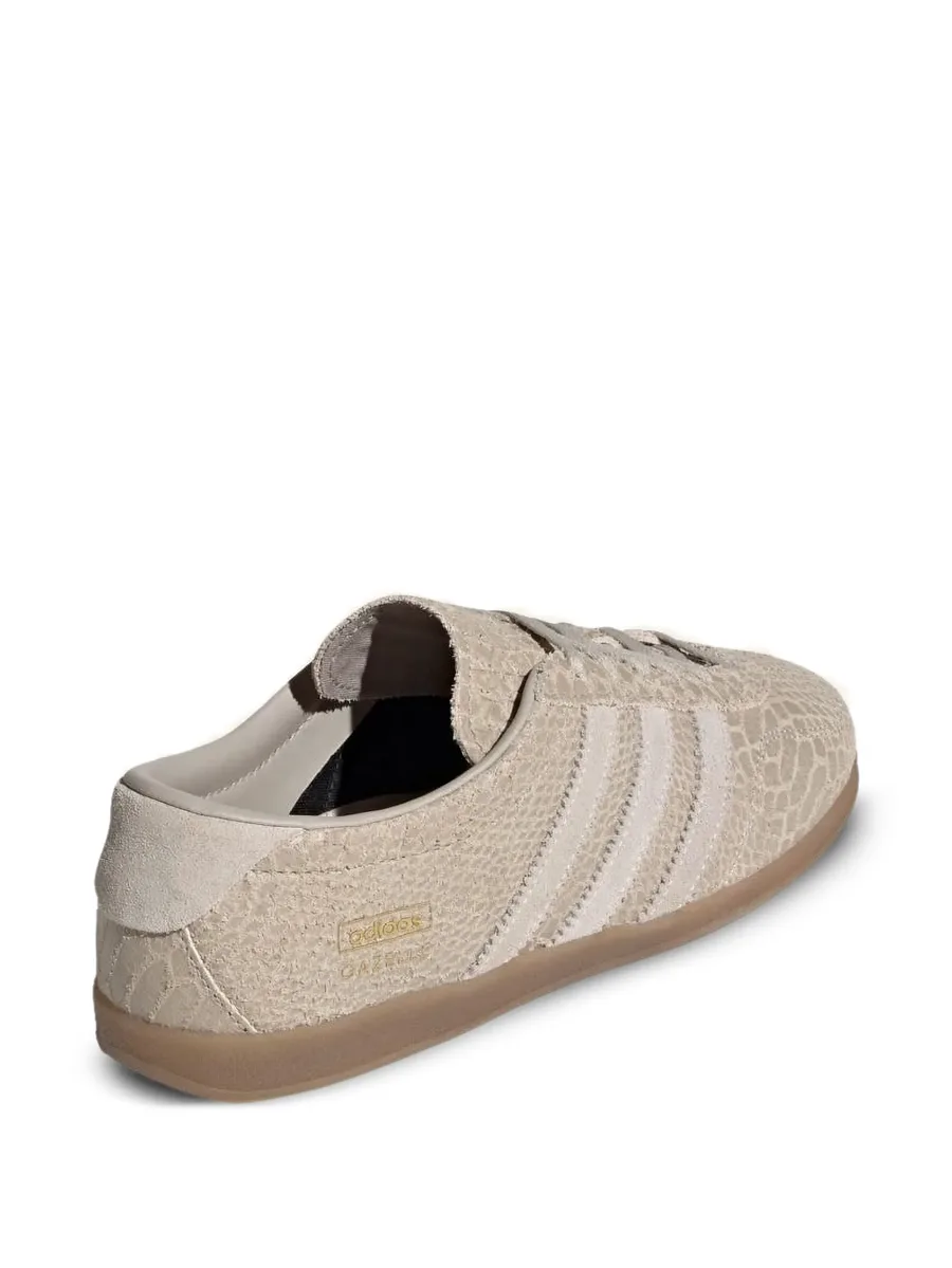 кроссовки Gazelle с тиснением под кожу змеи 6