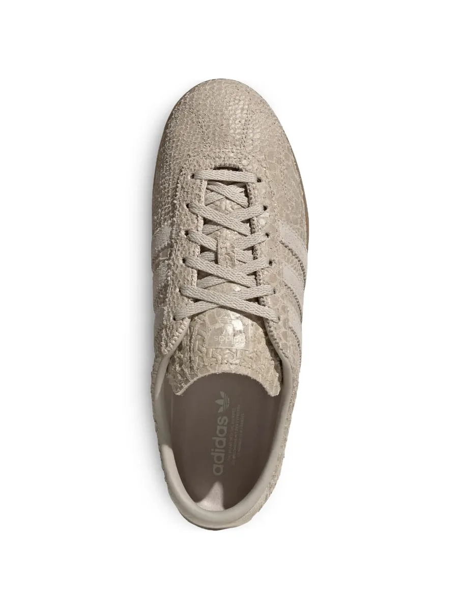 кроссовки Gazelle с тиснением под кожу змеи 8