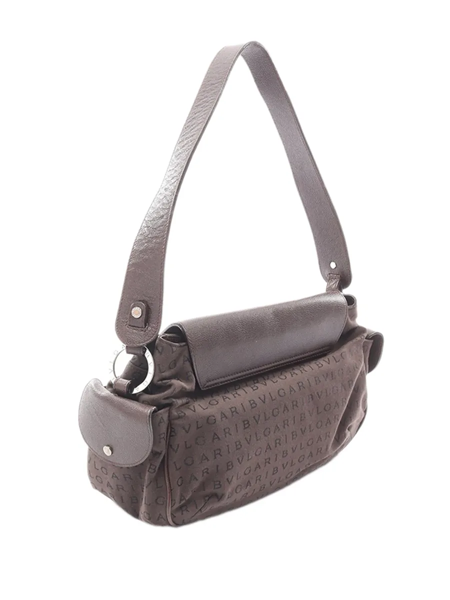 2010-2026 Canvas Logomania Flap shoulder bag 5