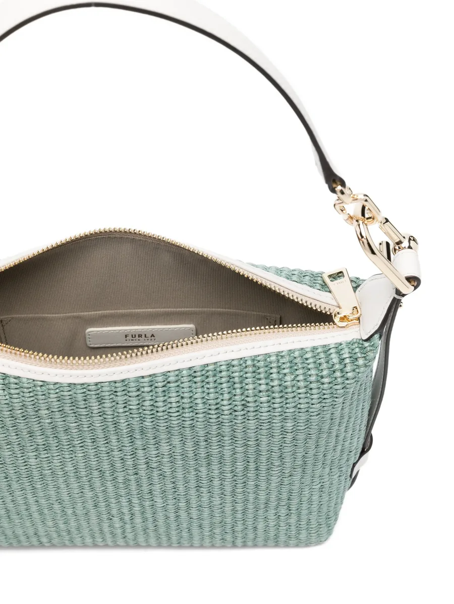 сумка на плечо с плетеной ручкой 9