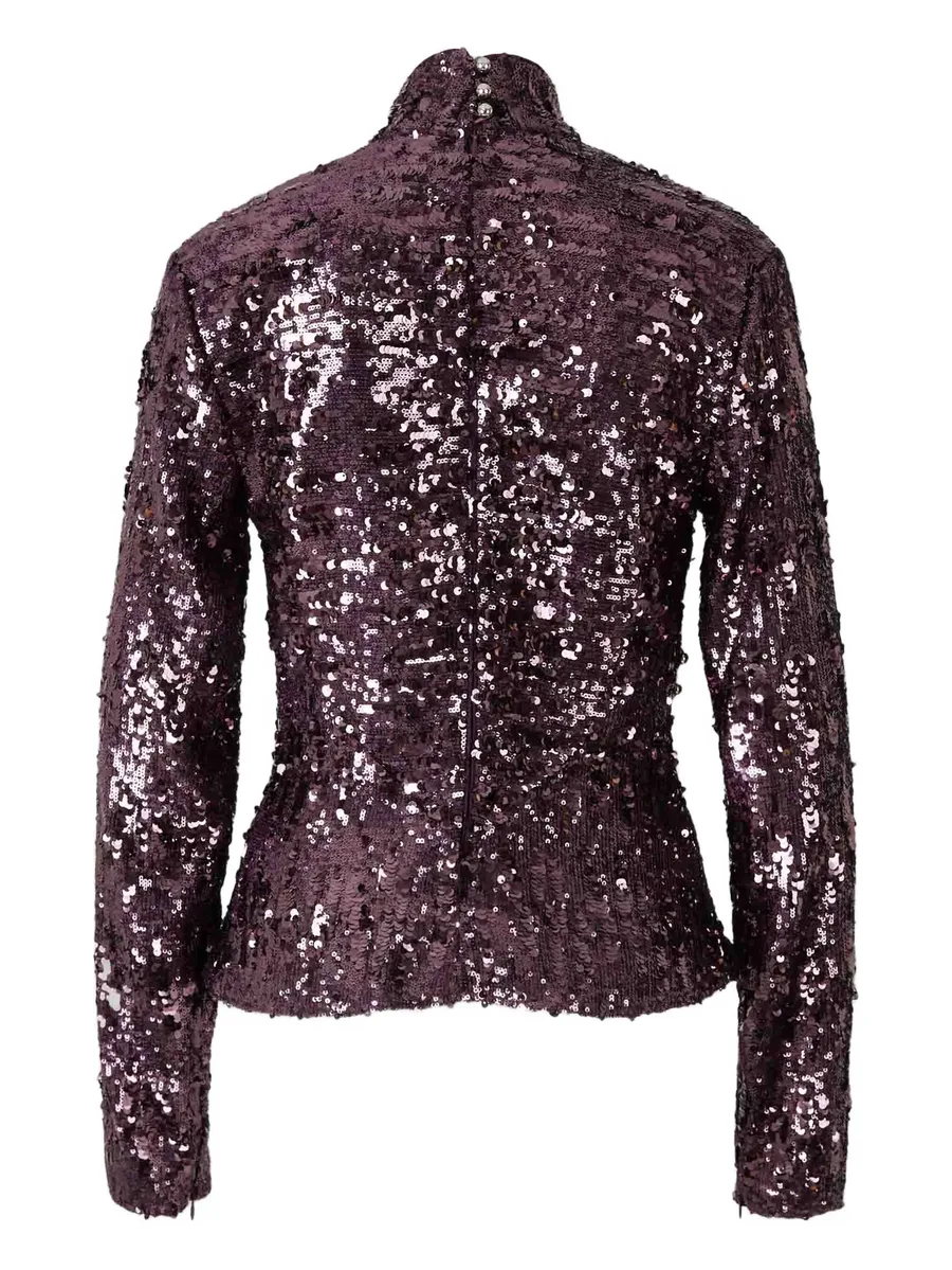 sequin-detail long-sleeve top 4