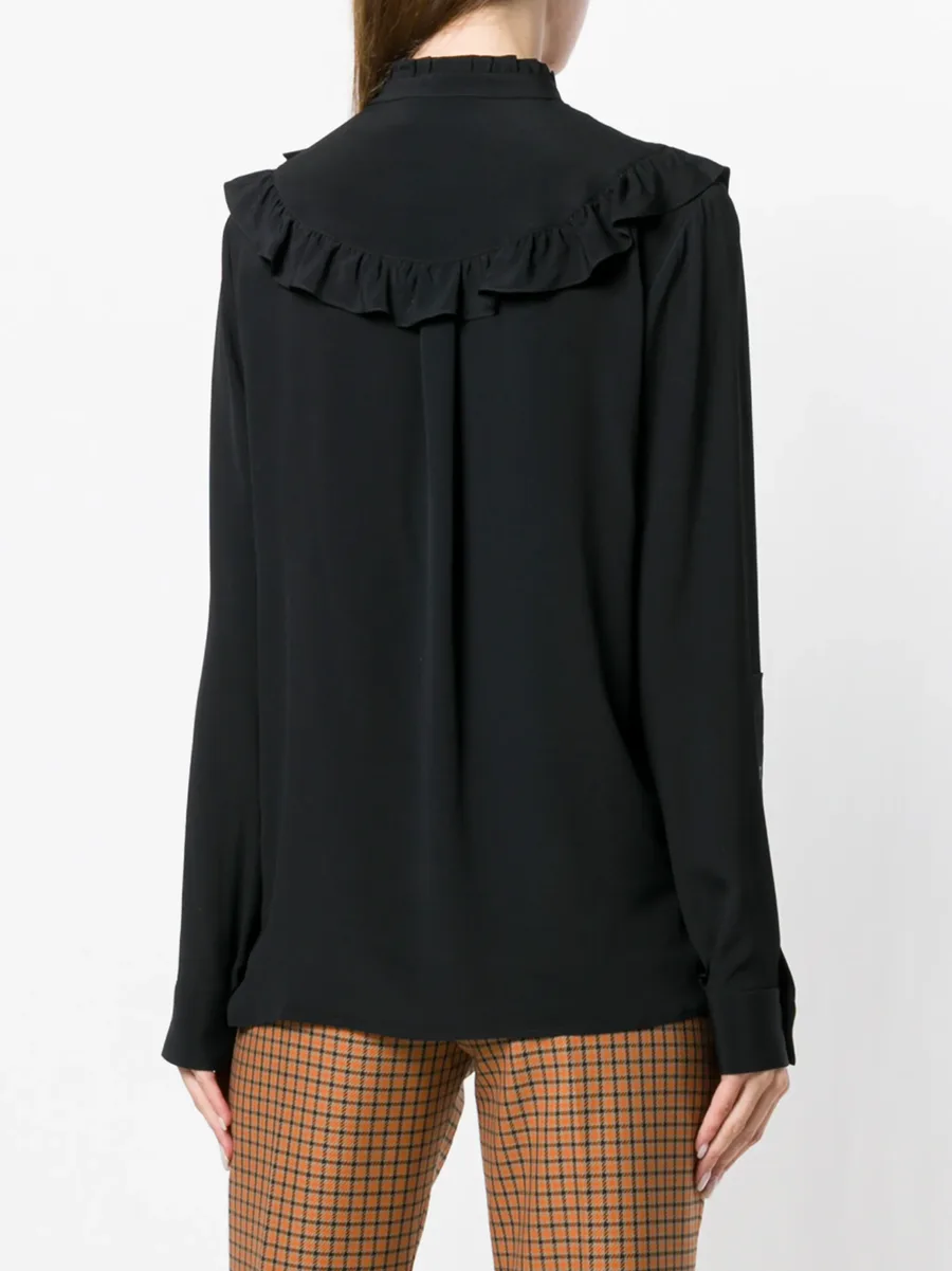 ruffle trim blouse 4