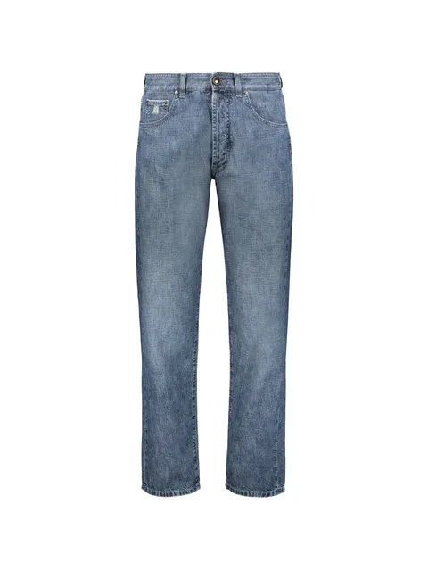 Bandini five-pocket straight-leg jeans