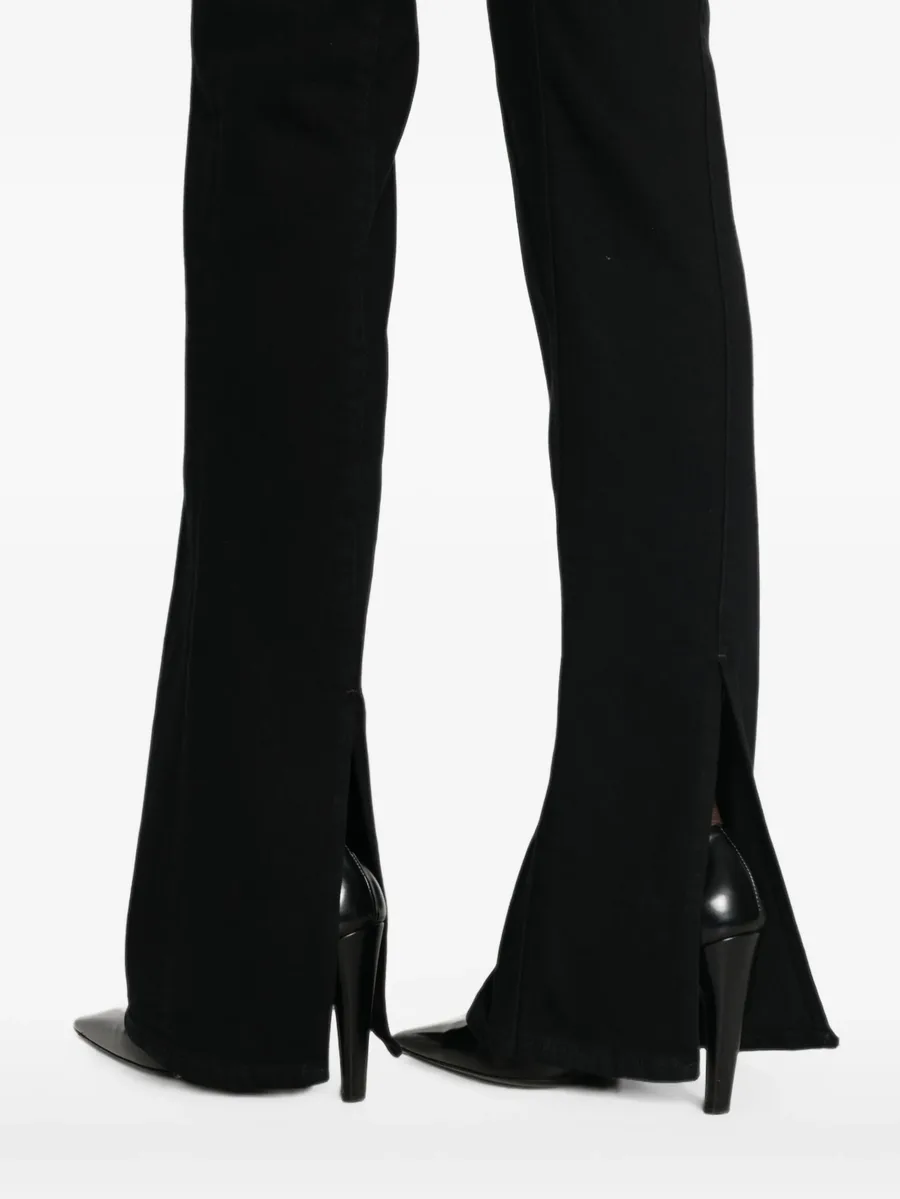 split-hem jeans 5