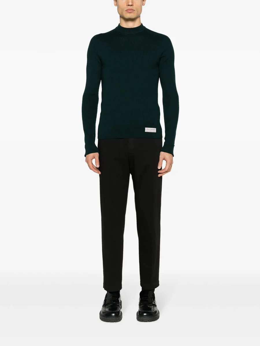 mock-neck merino jumper 3