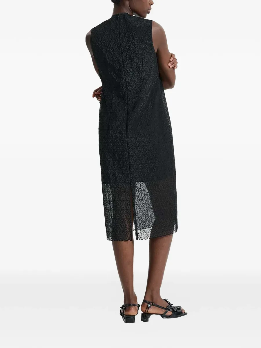 Devin floral-lace sleeveless dress 3
