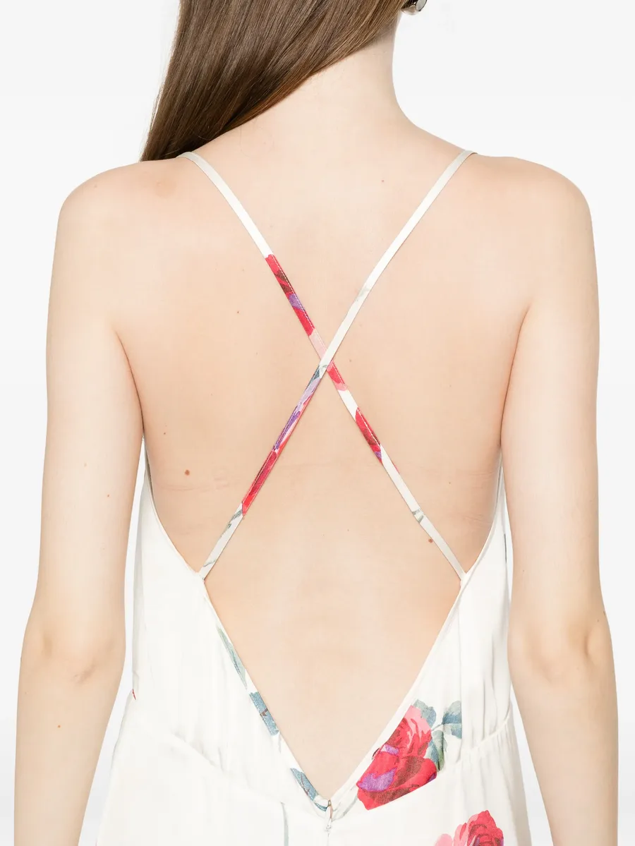 floral print slip dress 10