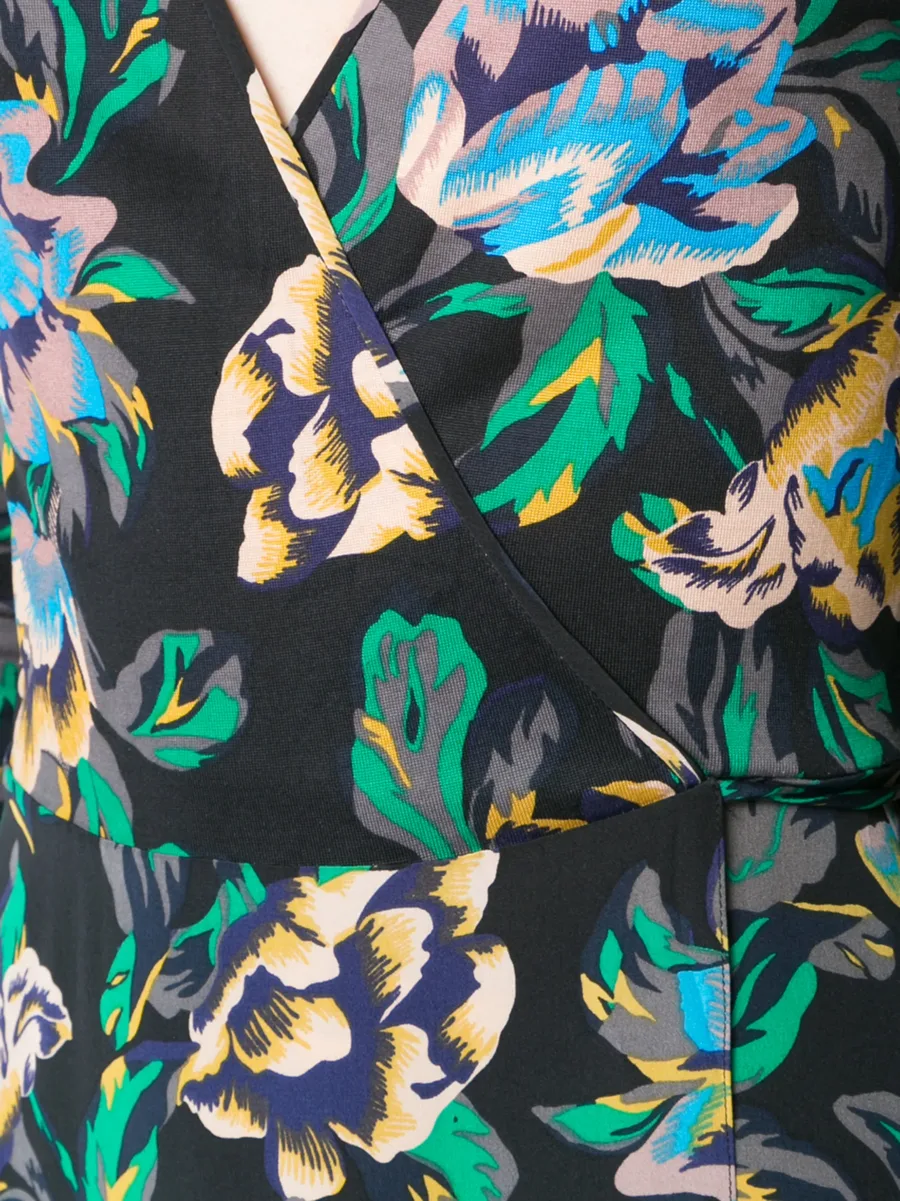 floral wrap dress 9