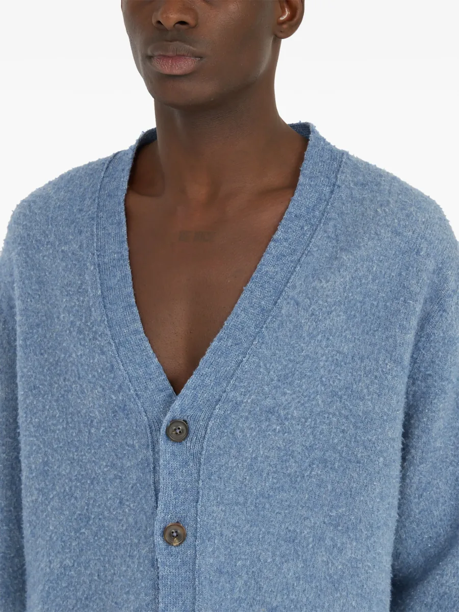 mélange-effect cardigan 14