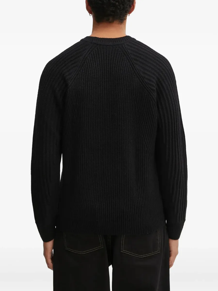 ribbed embroidered sweater 7
