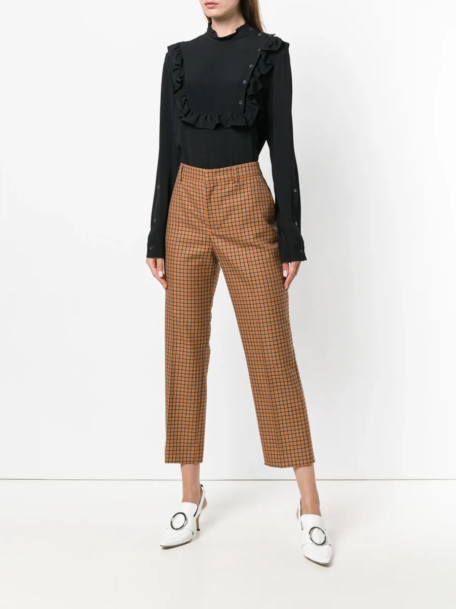 ruffle trim blouse 2
