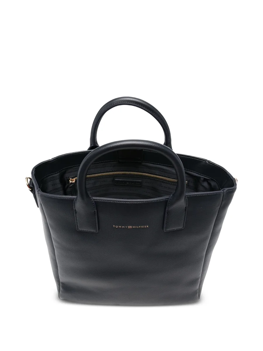 logo strap tote bag 8