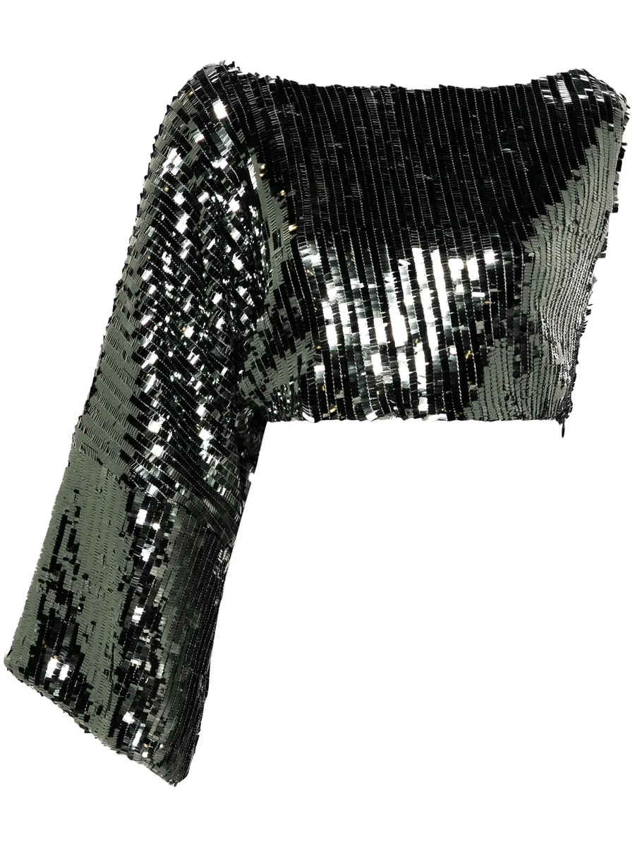 sequinned asymmetric top 1