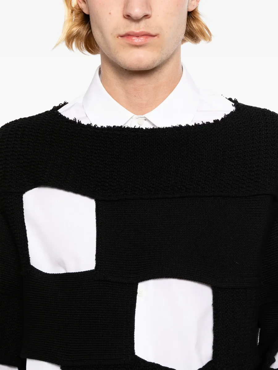 openwork design jumper 9