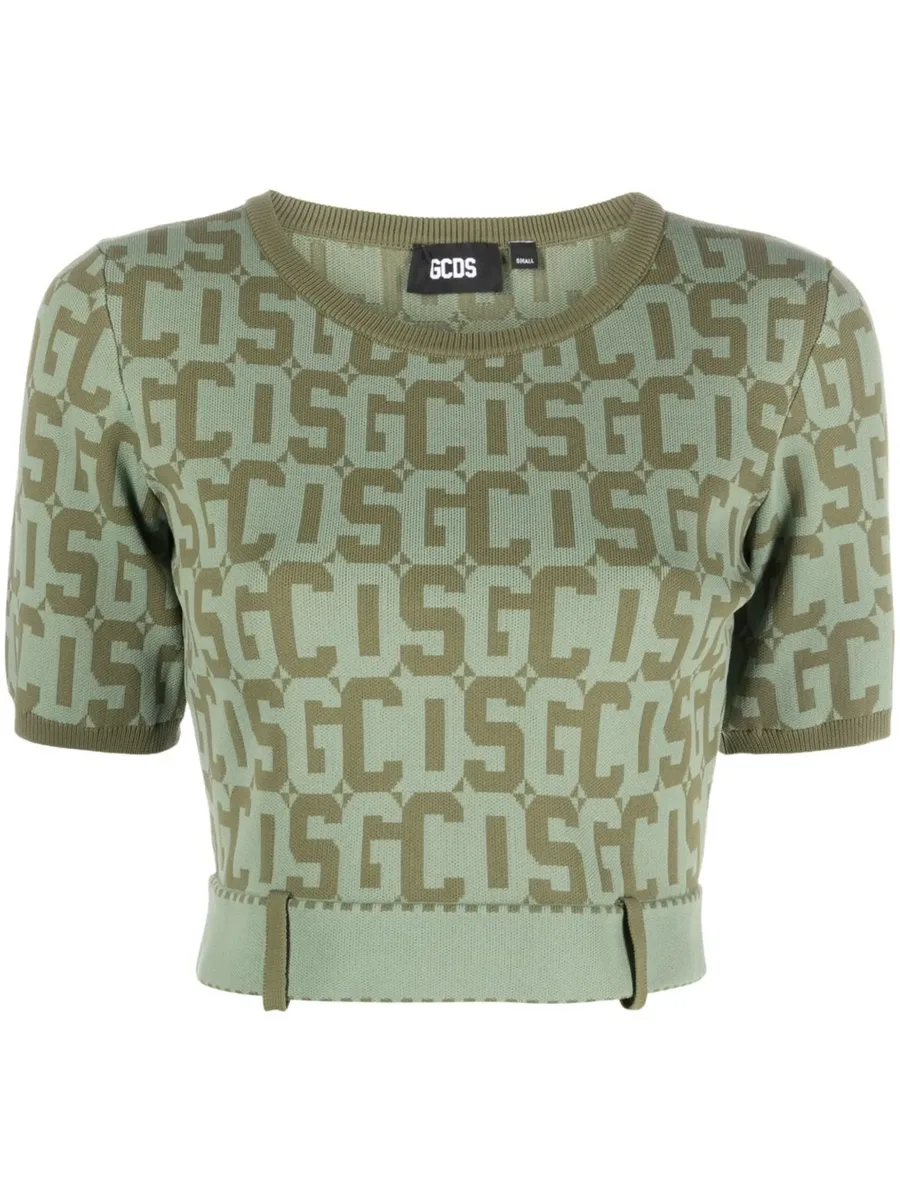 Matilda monogram cropped top 1