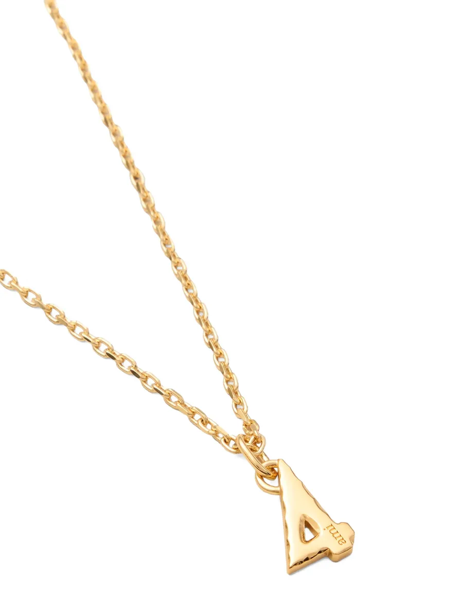 number-pendant necklace 5