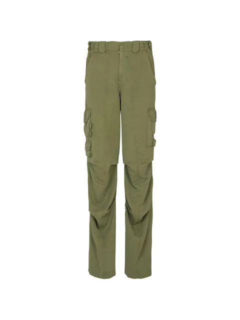 cargo-pocket trousers