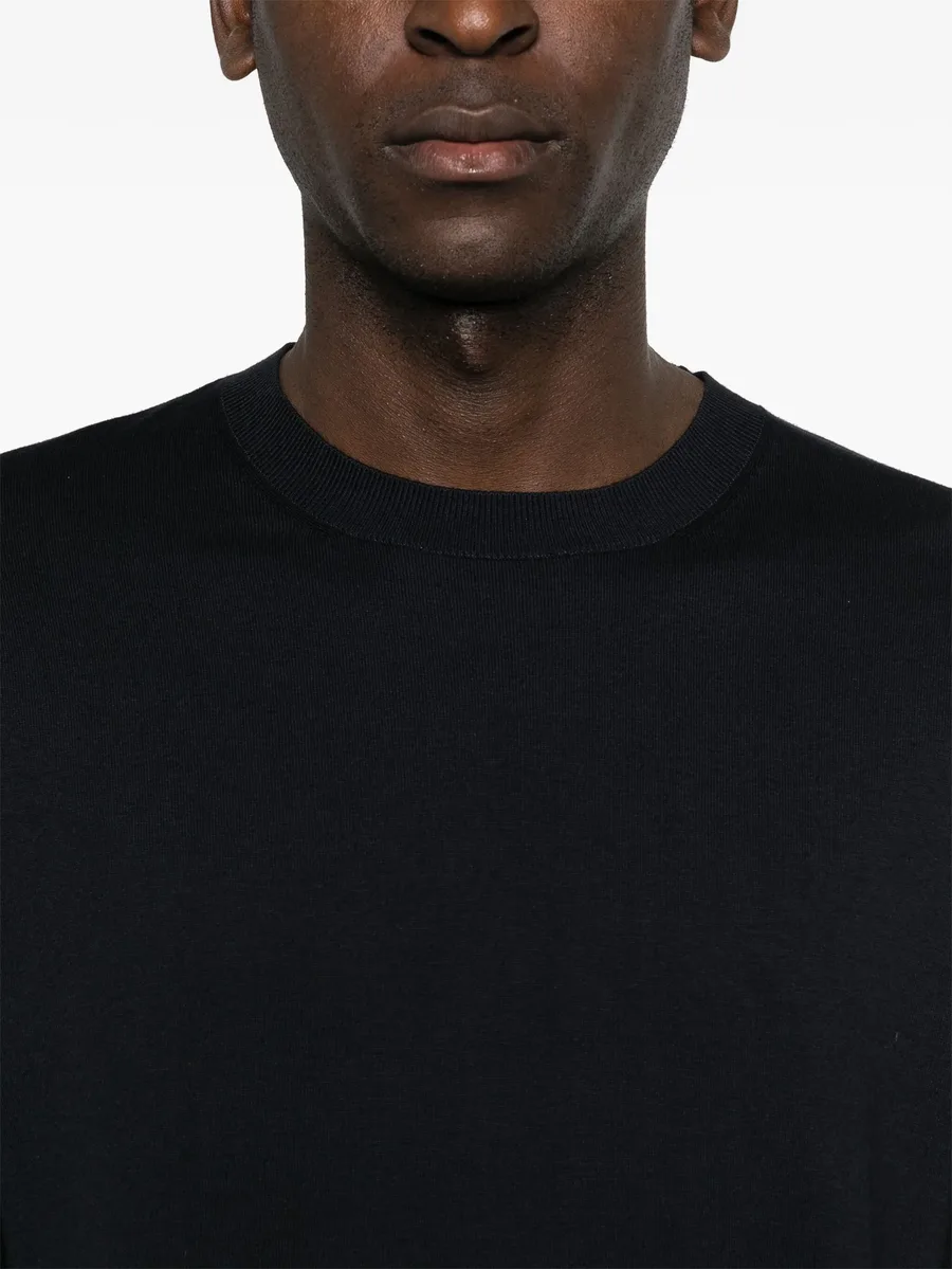 crew-neck fine-knit jumper 10